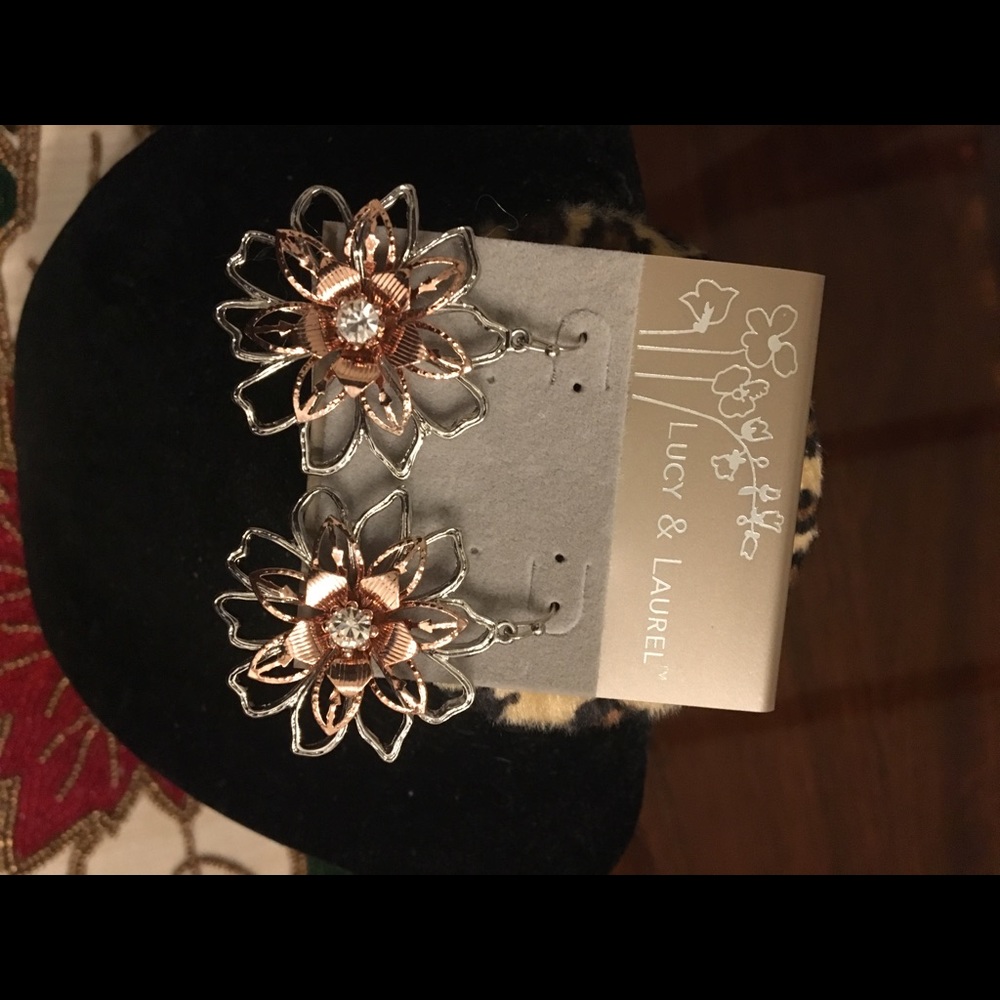 Lucy and Laurel earrings